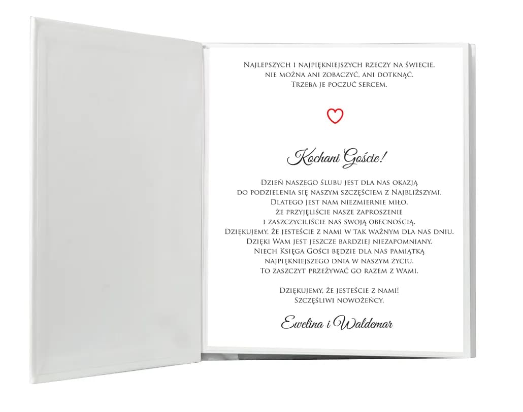 Co wpisać do księgi gości weselnych od rodziców - wzruszające inspiracje